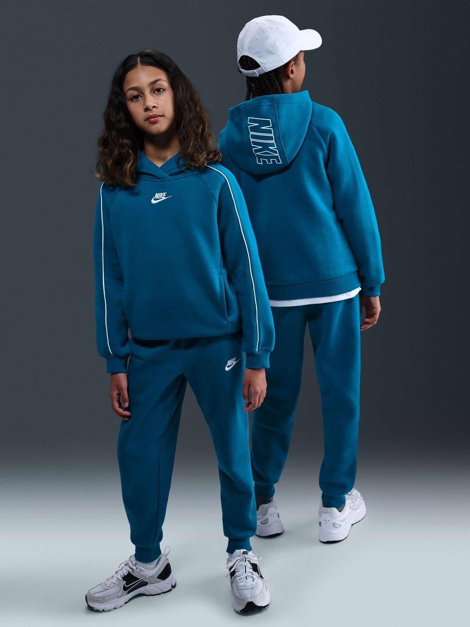 Dsiney Kidz - Nike Abyss Blue Club Fleece Tracksuit image 5