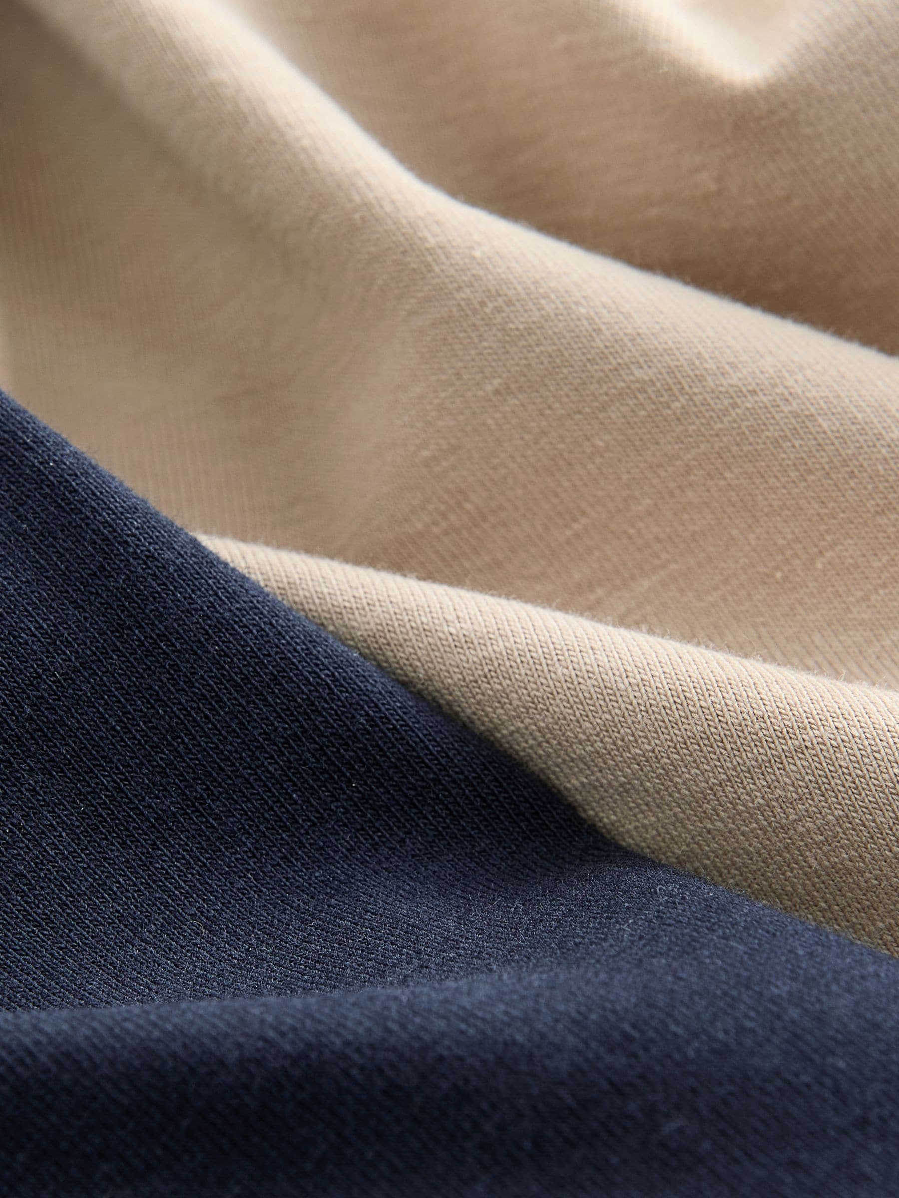 Dsiney Kidz - Navy/Stone Long Sleeve Turtle Neck T-Shirts 2 Pack (3mths-7yrs) image 4