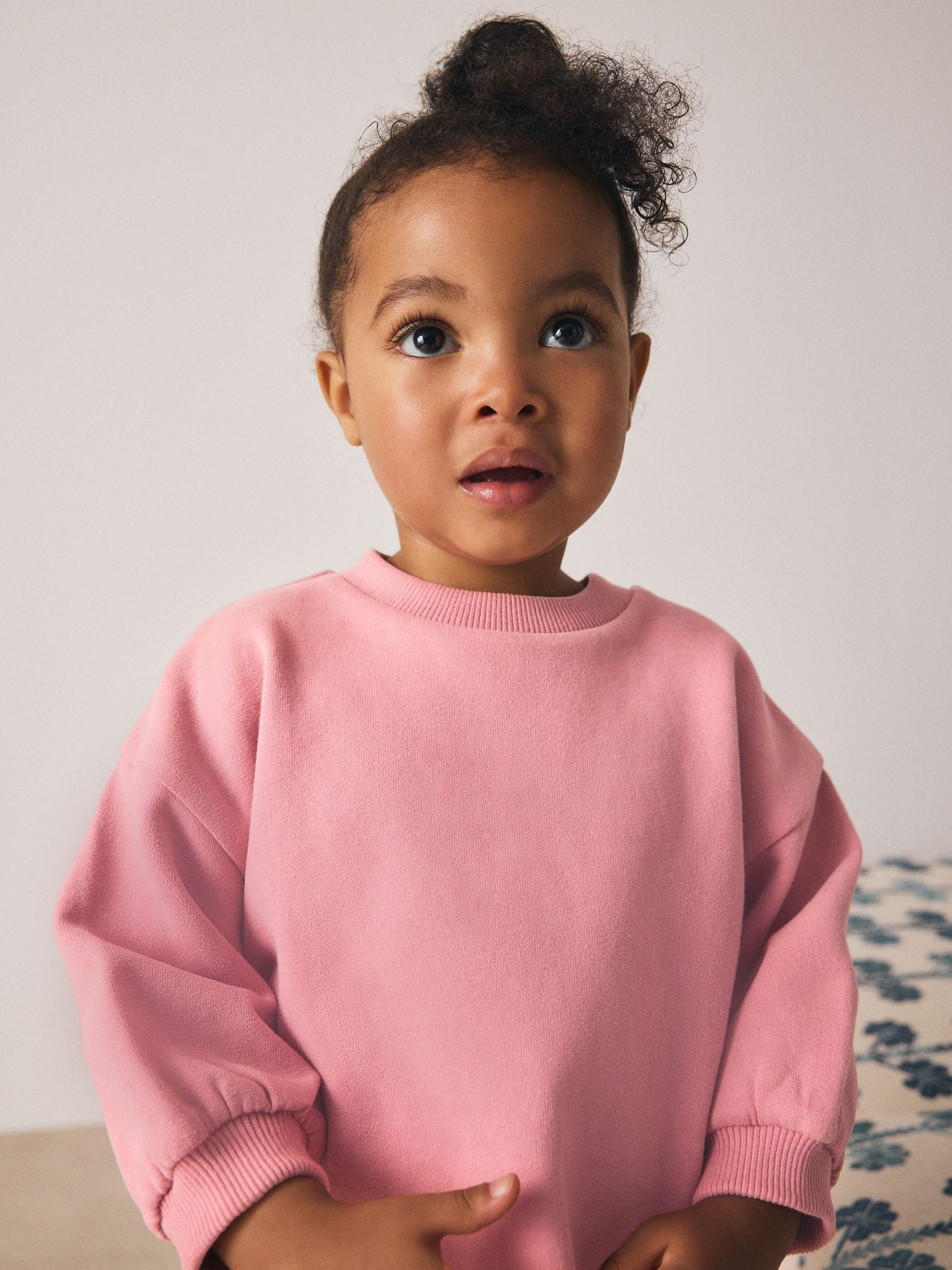 Pink Relaxed Sweat Dress (3mths-7yrs)