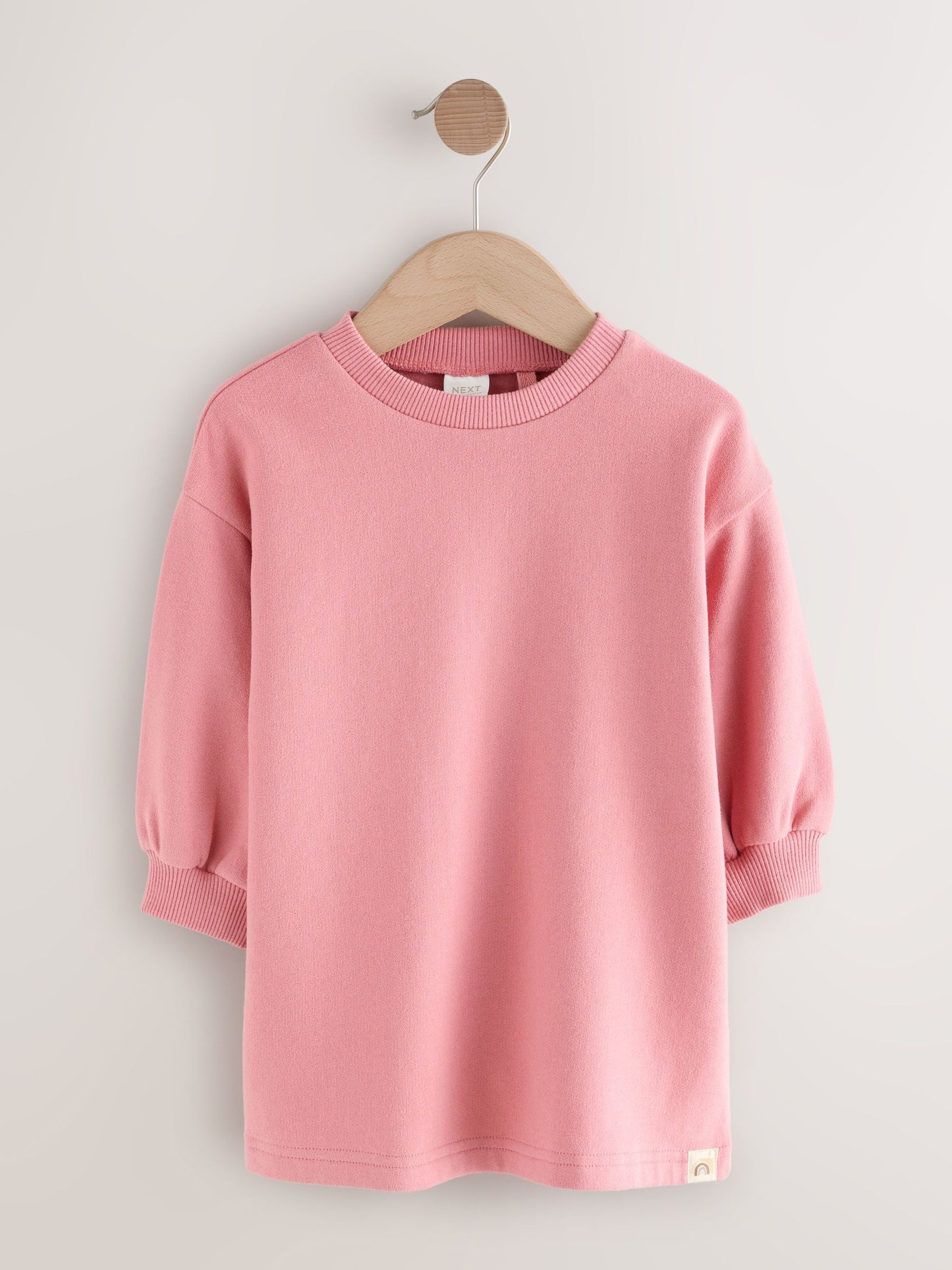 Pink Relaxed Sweat Dress (3mths-7yrs)