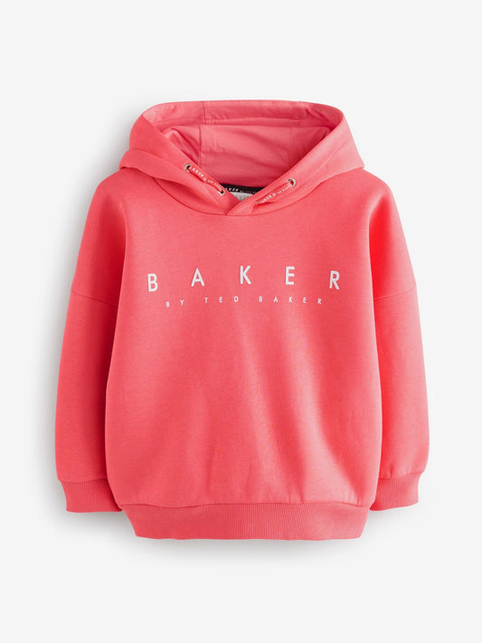Baker by Ted Baker Oversized Back Print Hoodie