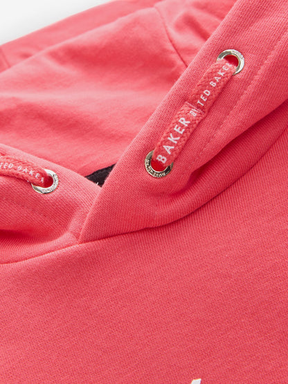 Baker by Ted Baker Oversized Back Print Hoodie