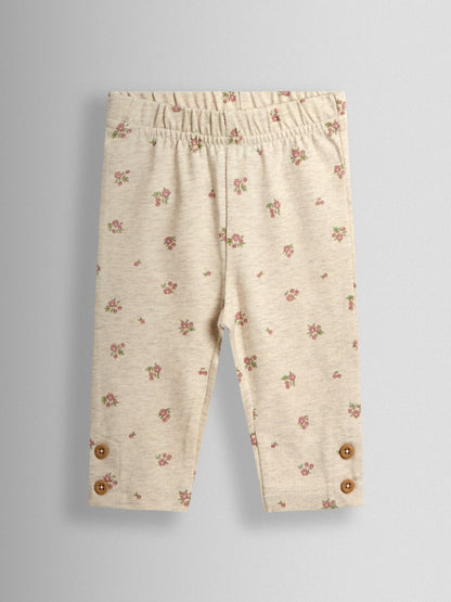 JoJo Maman Bébé Mint Hedgehog Collared Appliqué Sweatshirt & Legging Set image 4