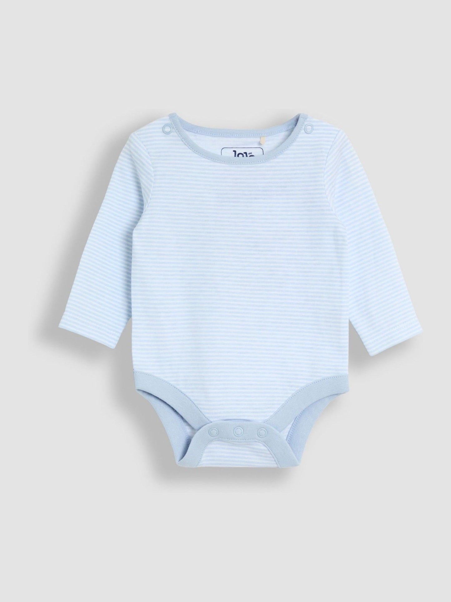 JoJo Maman Bébé Blue Quilted 2-Piece Dungaree Set image 4