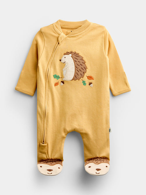 JoJo Maman Bébé Yellow Sleepsuit image 1