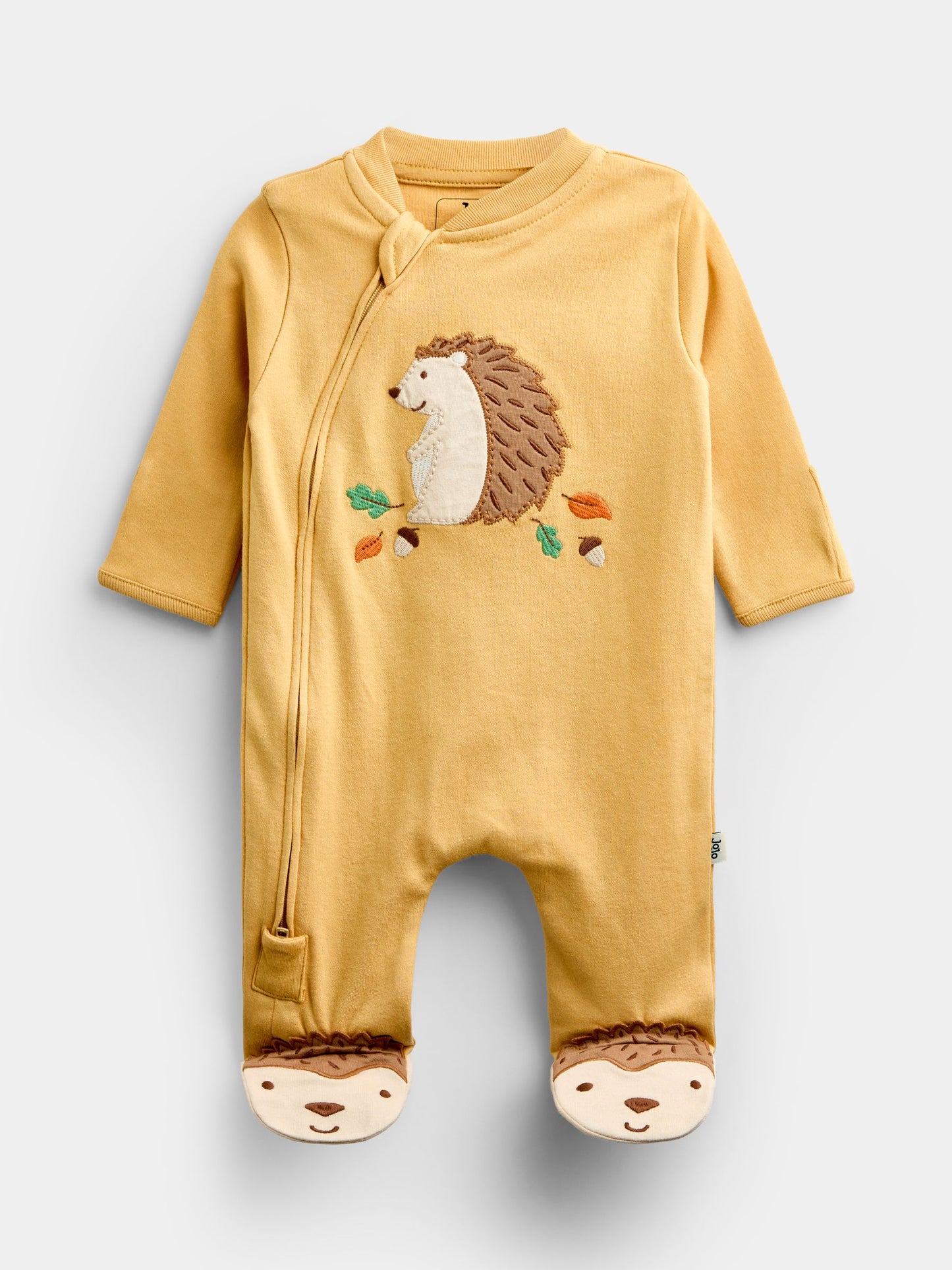 JoJo Maman Bébé Yellow Sleepsuit image 1