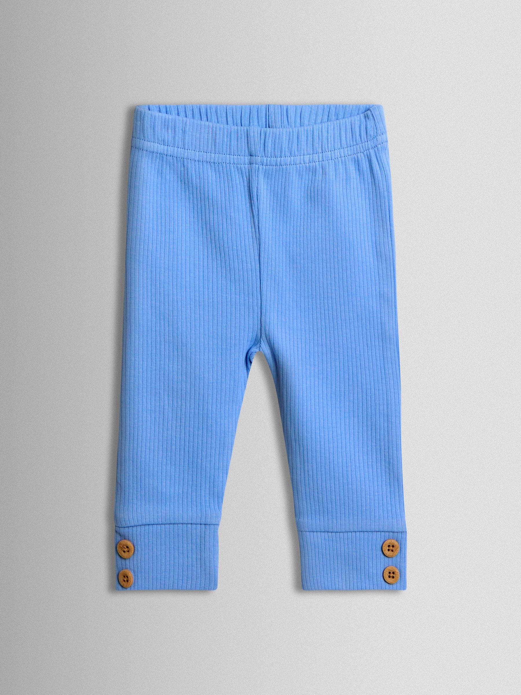 JoJo Maman Bébé Blue Peter Rabbit™ Appliqué Top & Legging Set image 5