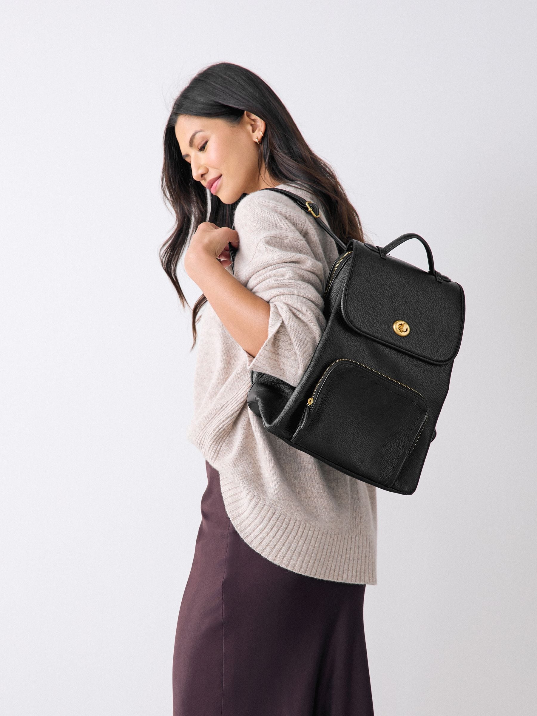 Black Clean Backpack image 1