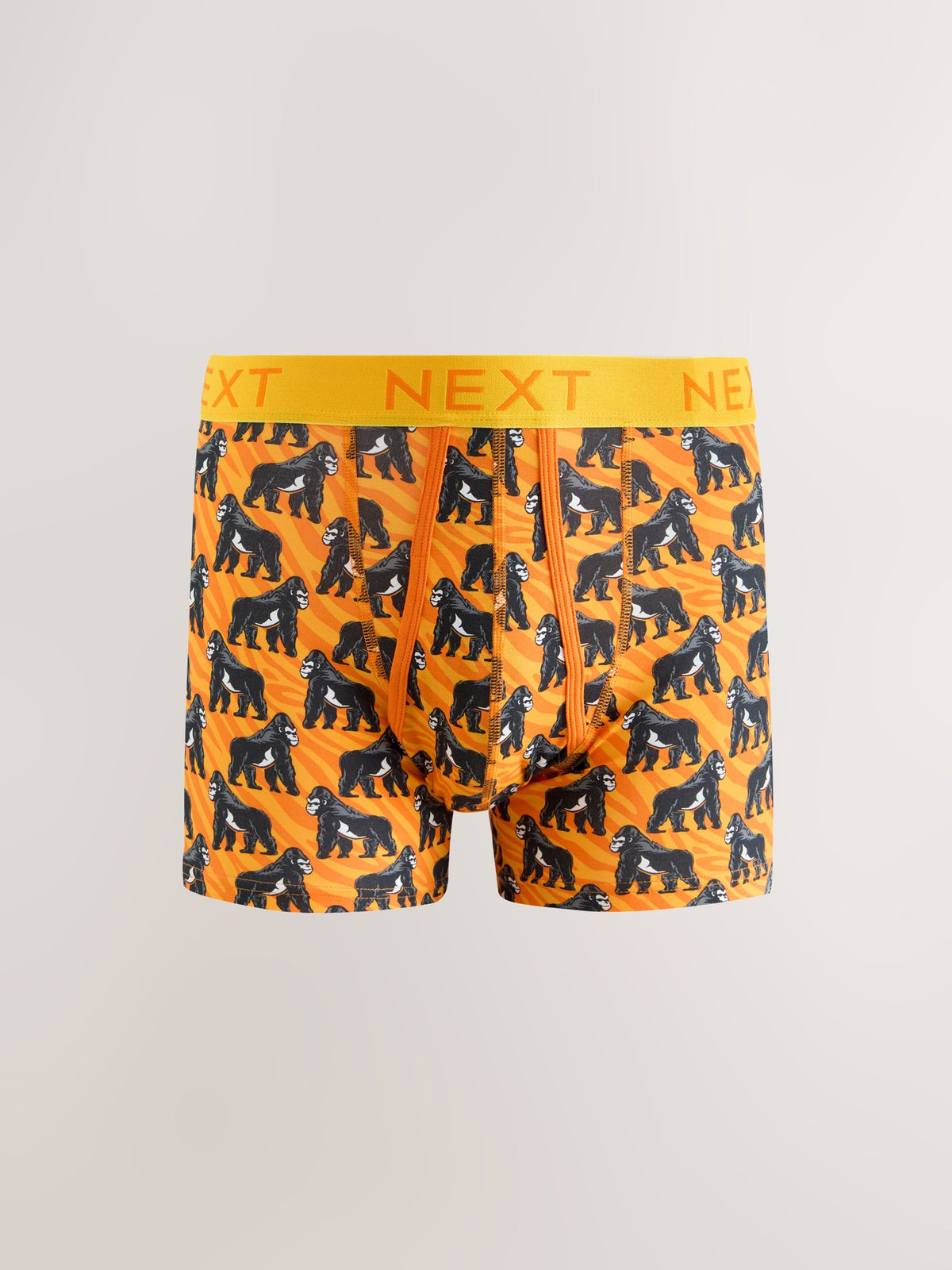 Dsiney Kidz - Bright Pink/Blue Animals Pattern A-Front Cotton Rich Boxers 5 Pack image 6