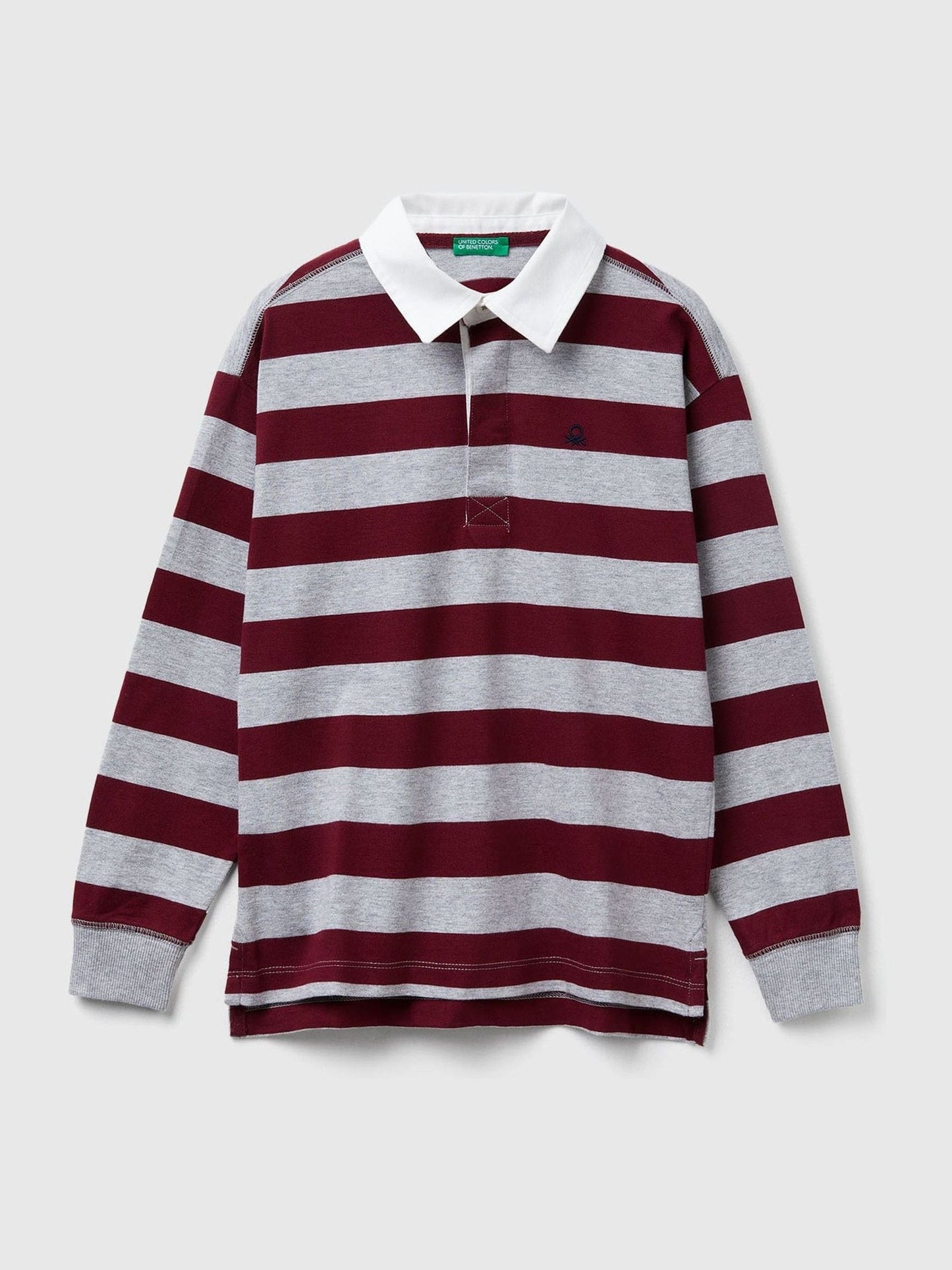 Dsiney Kidz - Benetton Red Striped Rugby Shirt image 1