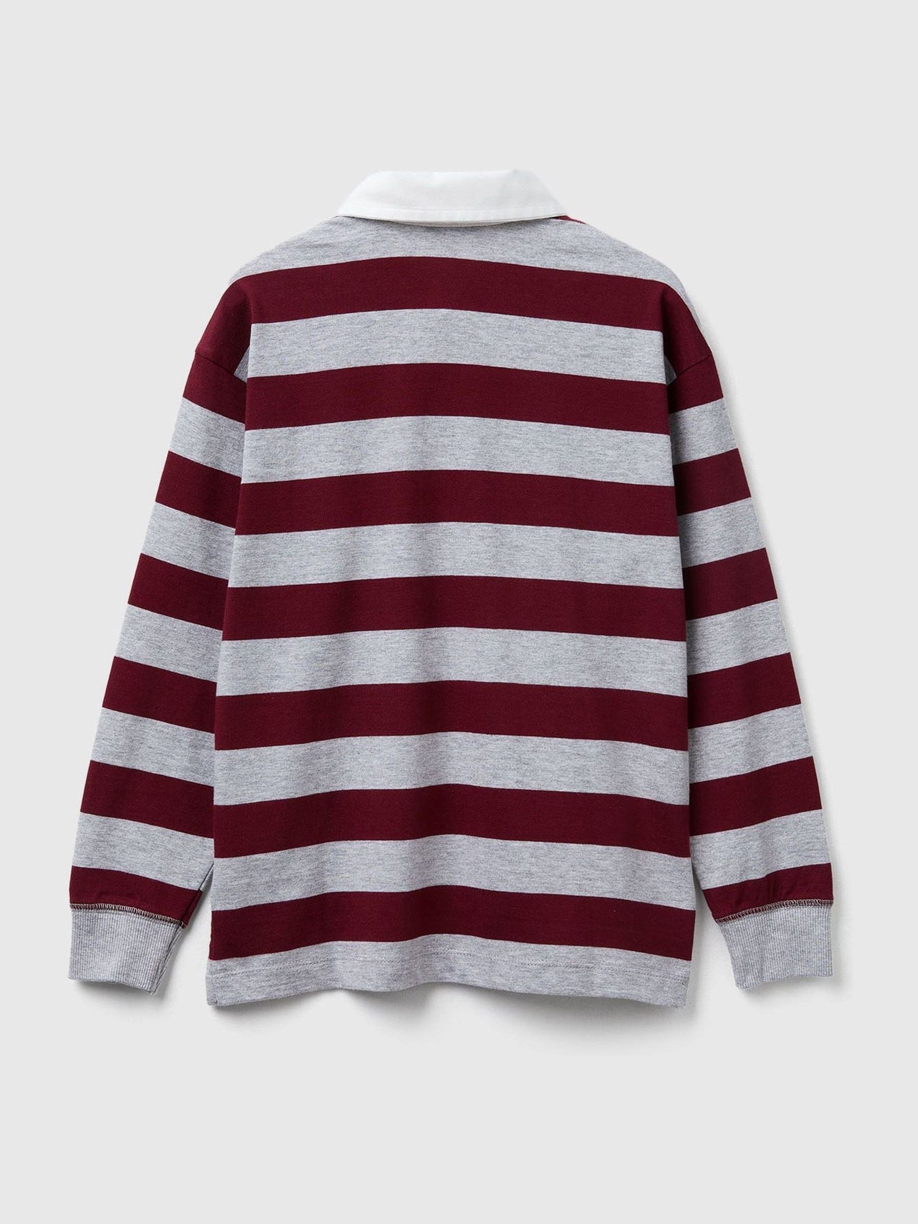 Dsiney Kidz - Benetton Red Striped Rugby Shirt image 2