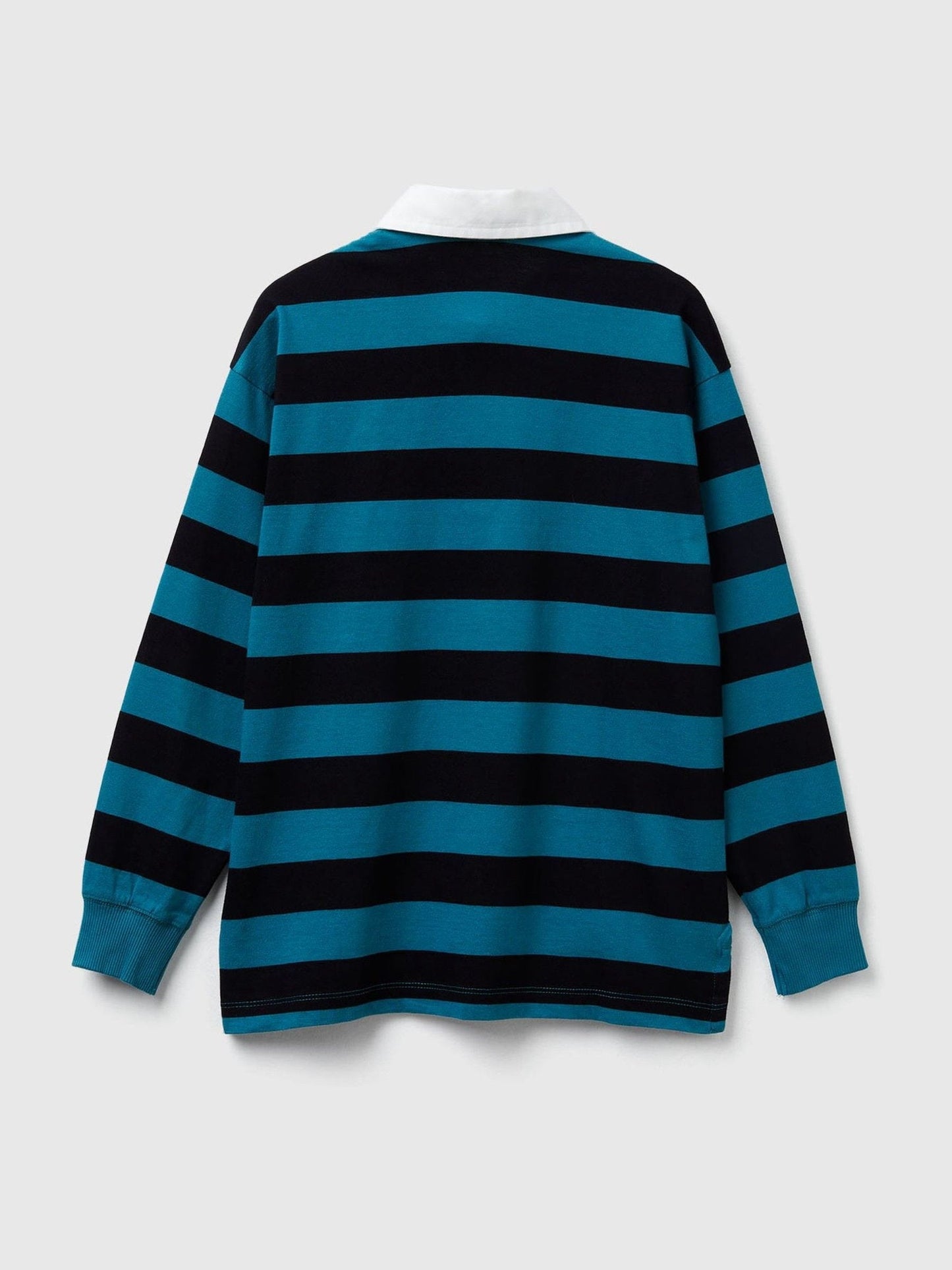 Dsiney Kidz - Benetton Blue Striped Rugby Shirt image 2