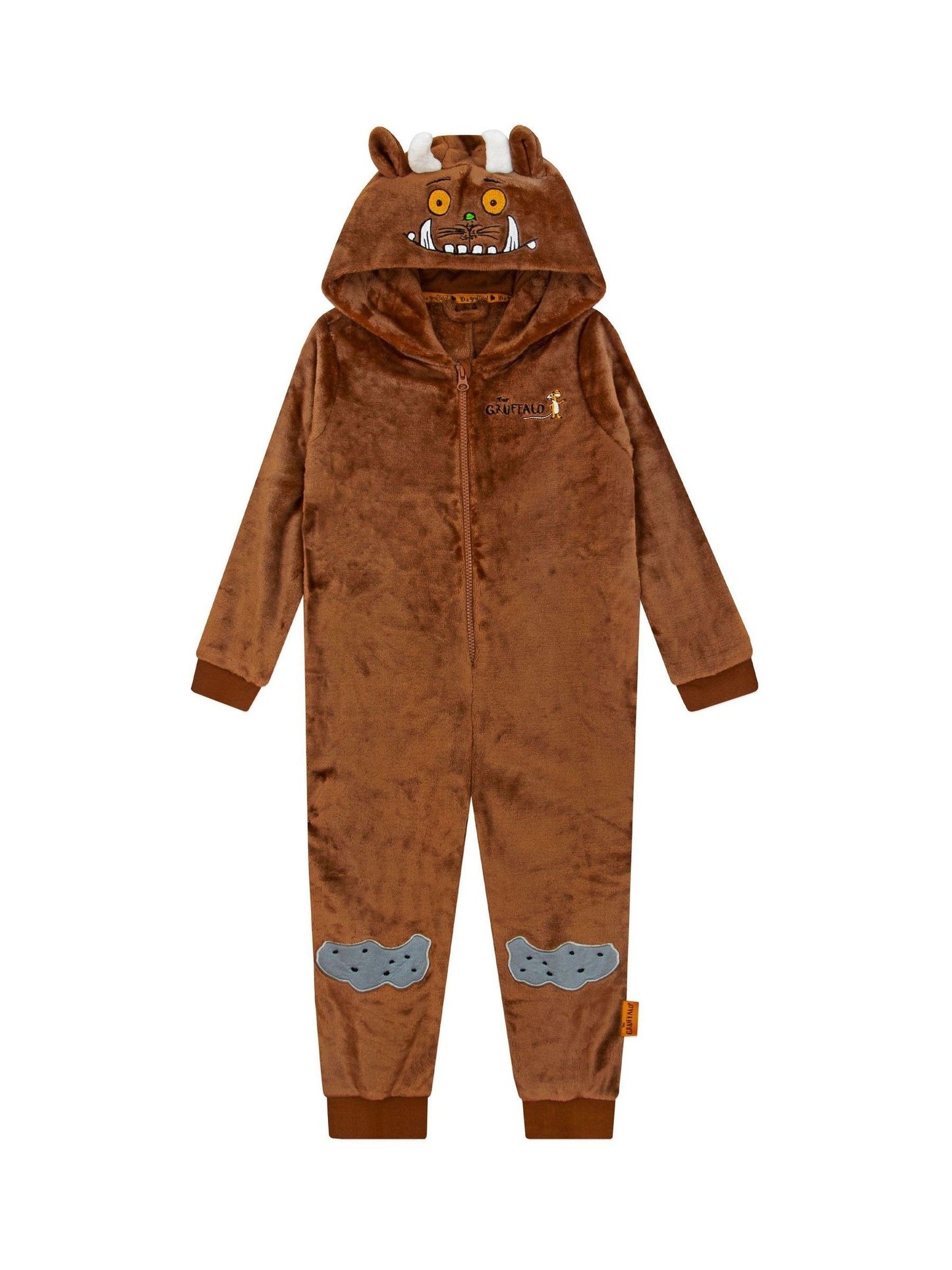 Dsiney Kidz - Character Brown The Gruffalo Fleece All-In-One With 3D Ears and Horns image 1