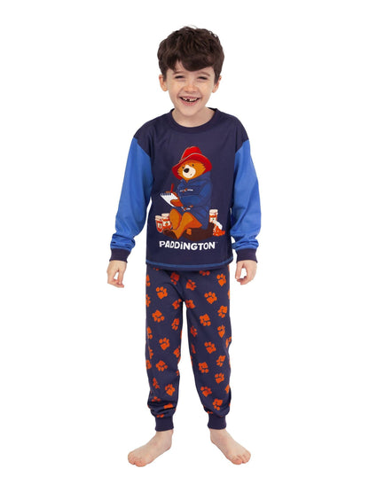 Dsiney Kidz - Character Blue Paddington Bear Long Sleeve Pyjamas image 1