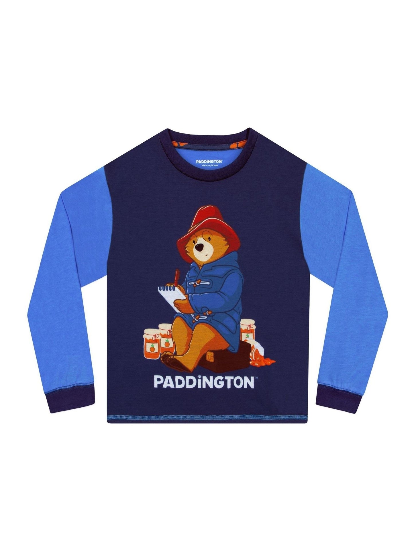Dsiney Kidz - Character Blue Paddington Bear Long Sleeve Pyjamas image 7