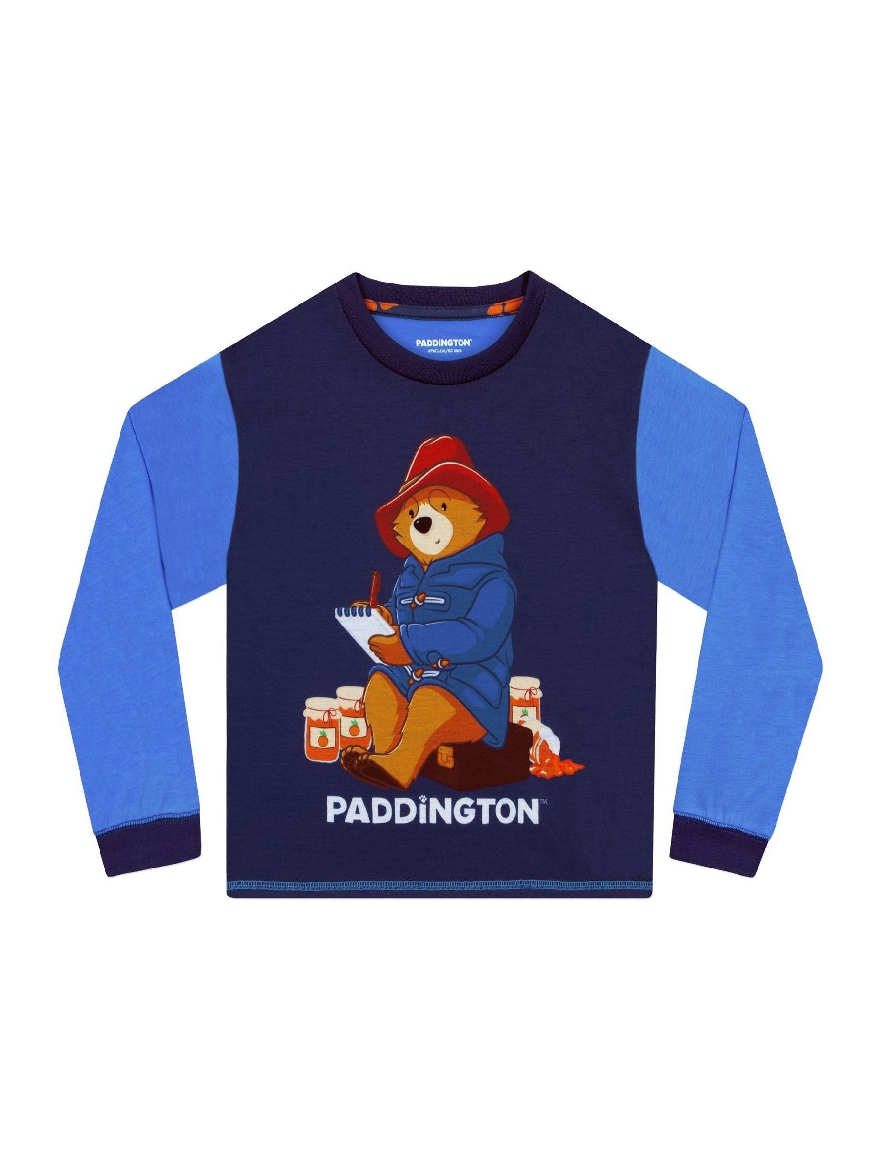 Dsiney Kidz - Character Blue Paddington Bear Long Sleeve Pyjamas image 7