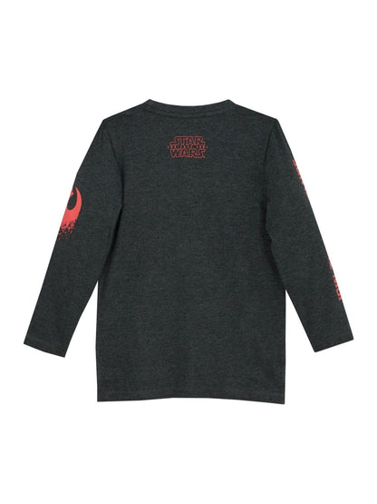 Dsiney Kidz - Character Grey Star Wars BB8 Long Sleeve 100% Cotton Top image 2
