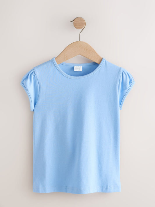 Dsiney Kidz - Pale Blue 2 Pack Puff Sleeve T-Shirts (3-16yrs) image 2