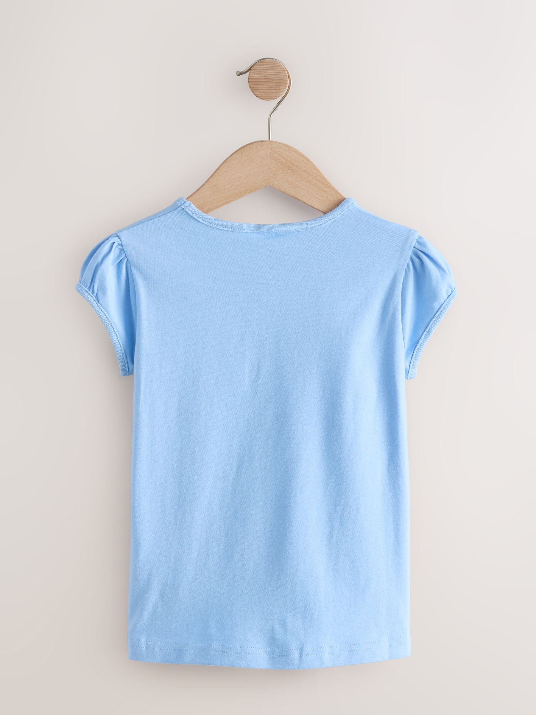Dsiney Kidz - Pale Blue 2 Pack Puff Sleeve T-Shirts (3-16yrs) image 3