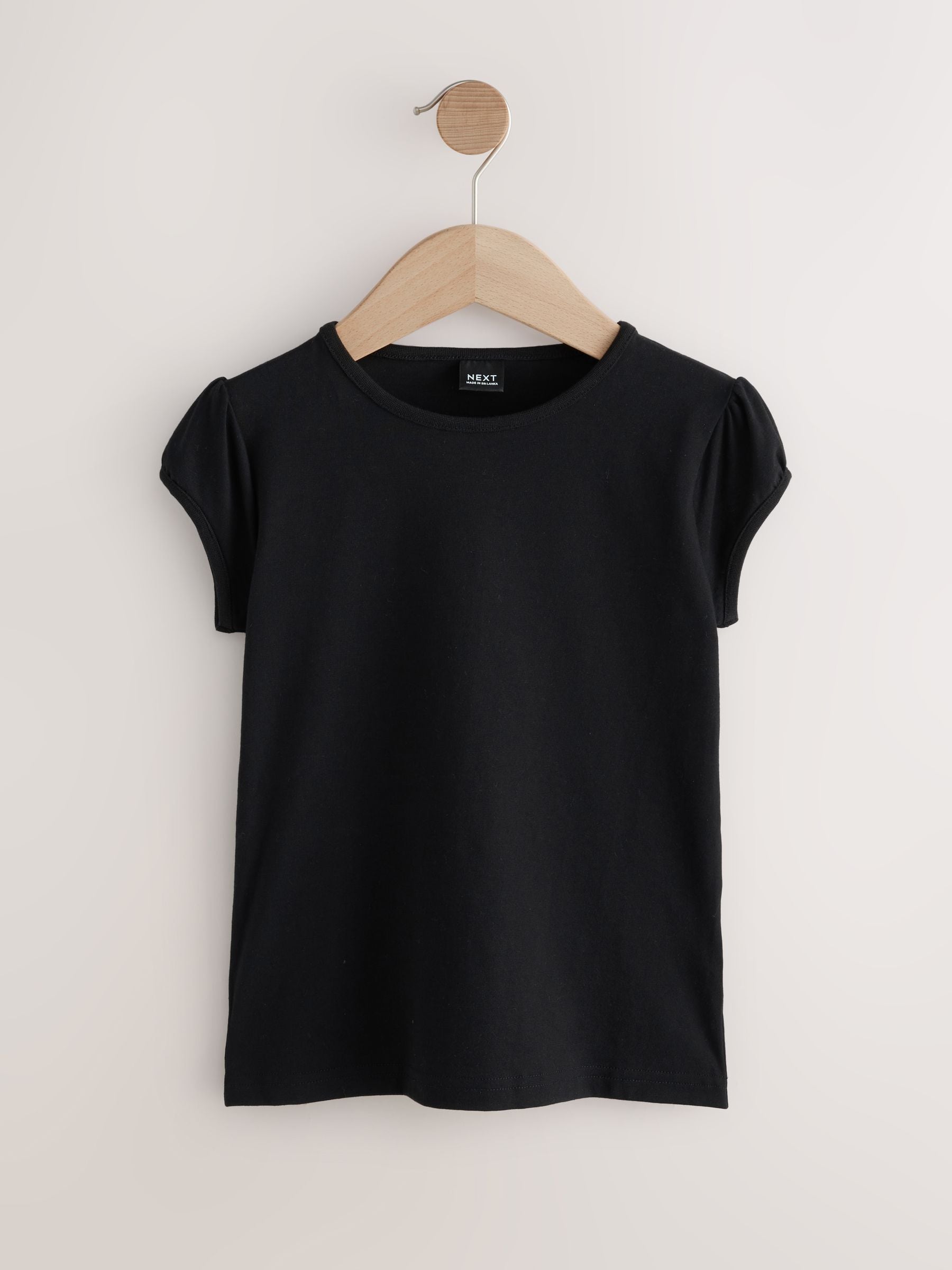 Dsiney Kidz - Black 2 Pack Puff Sleeve T-Shirts (3-16yrs) image 2