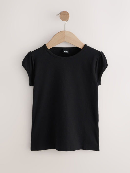 Dsiney Kidz - Black 2 Pack Puff Sleeve T-Shirts (3-16yrs) image 2