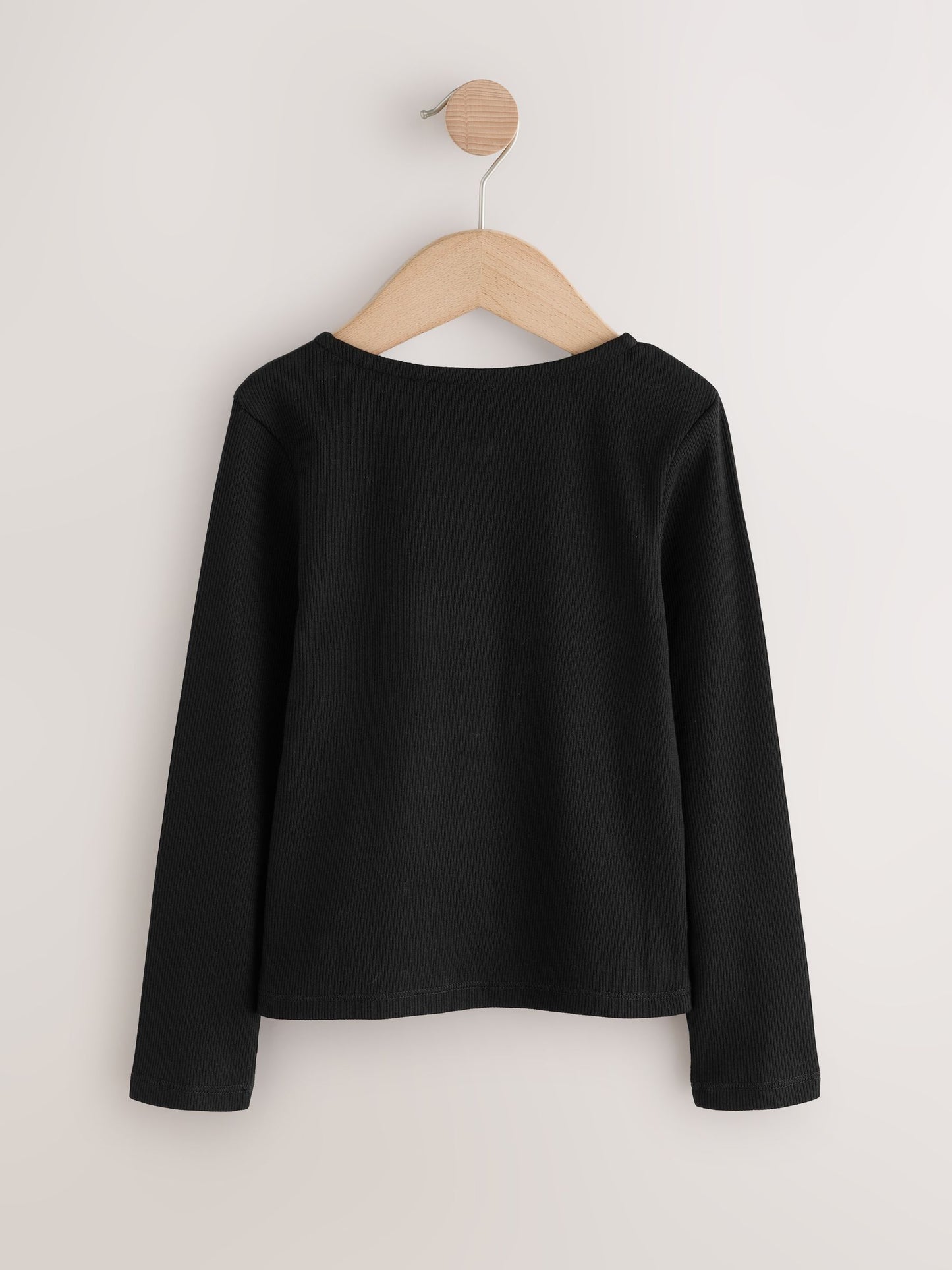 Dsiney Kidz - Black Long Sleeve Ribbed Cardigan (3-16yrs) image 6
