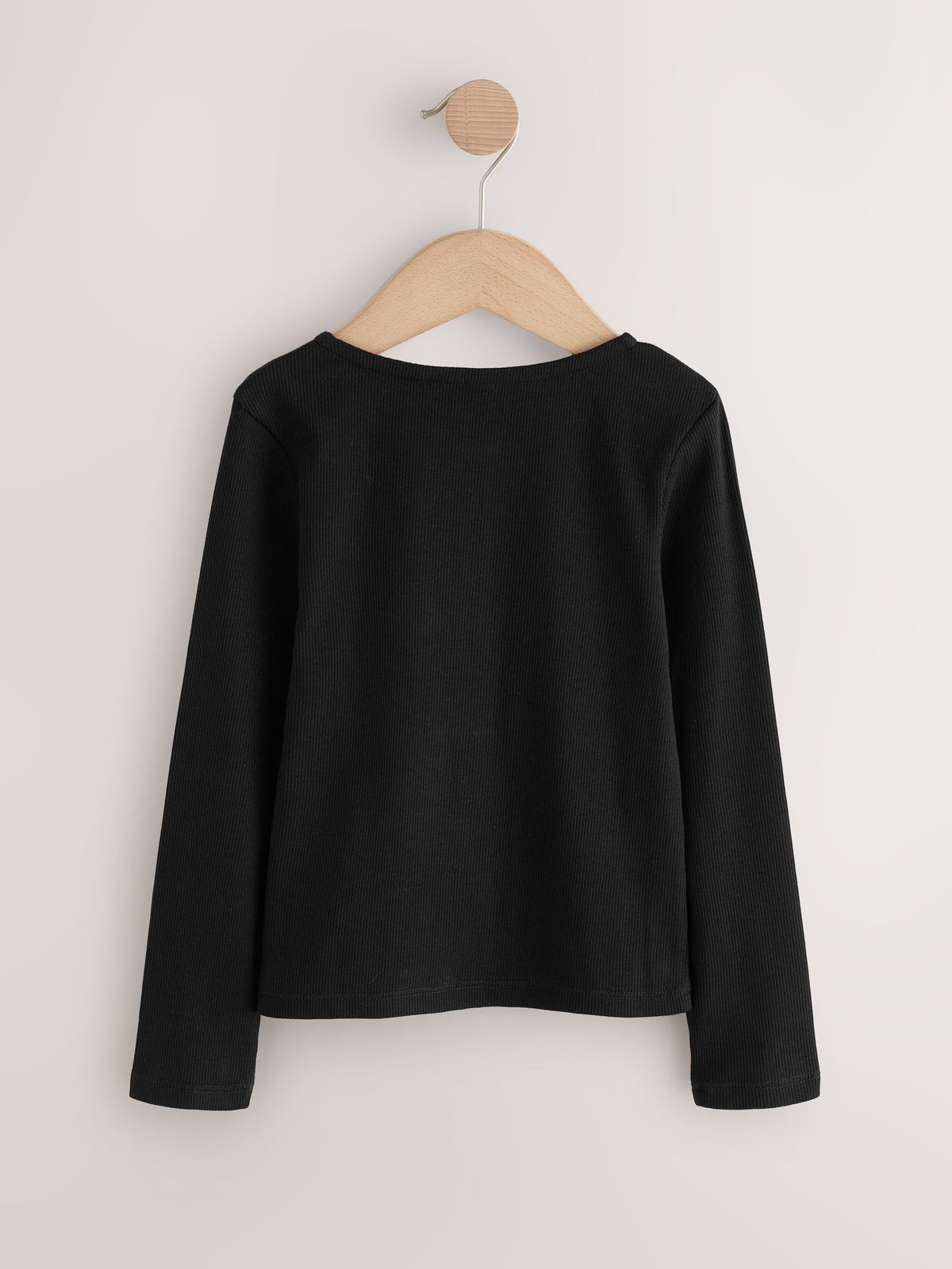 Dsiney Kidz - Black Long Sleeve Ribbed Cardigan (3-16yrs) image 6