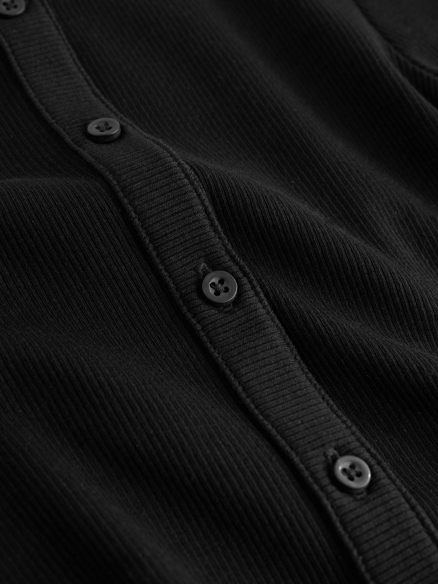 Dsiney Kidz - Black Long Sleeve Ribbed Cardigan (3-16yrs) image 7