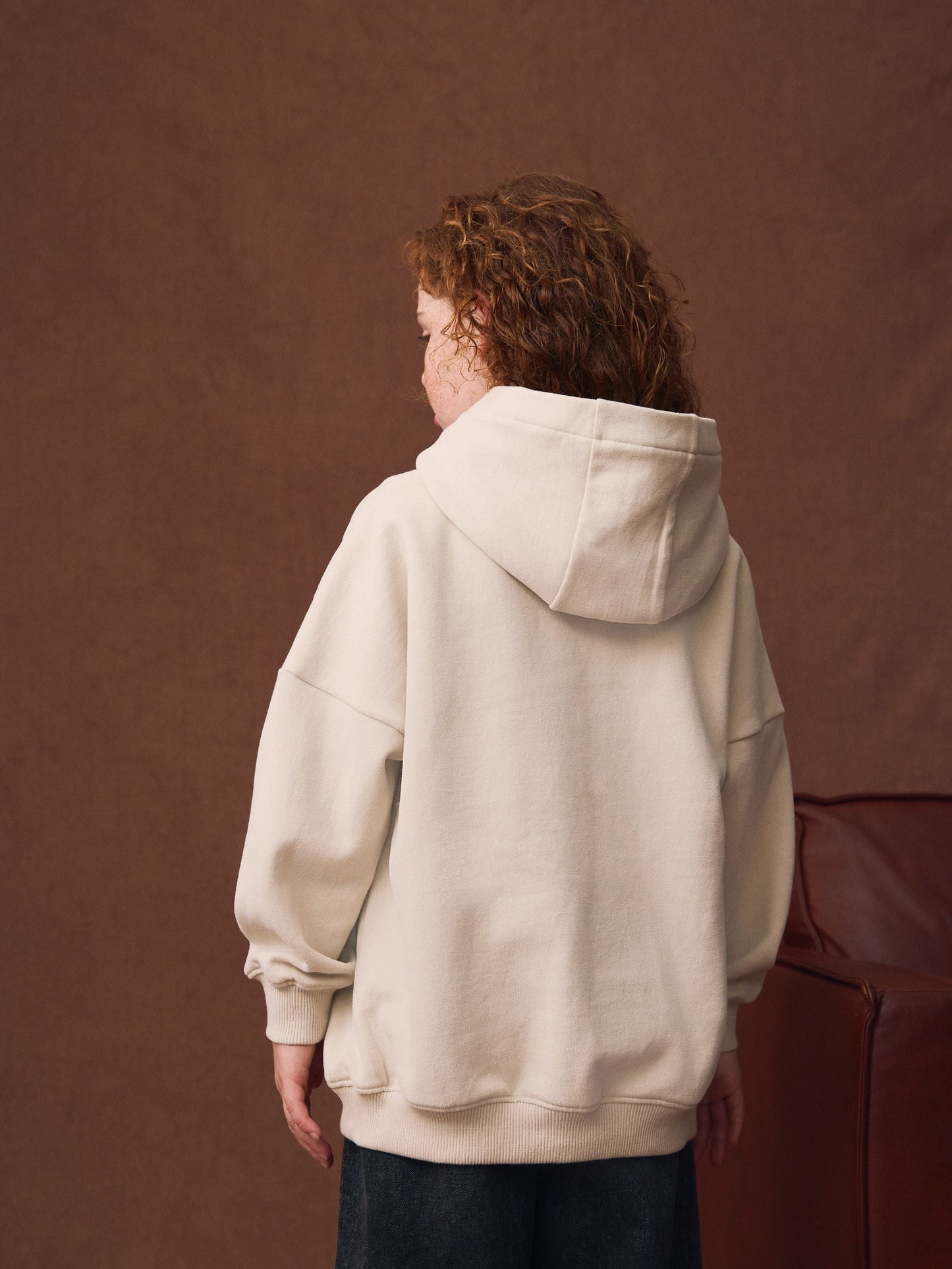 Cream Hoodie (3-16yrs)