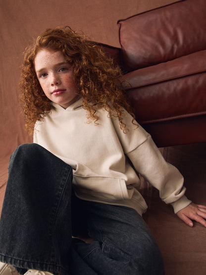 Cream Hoodie (3-16yrs)