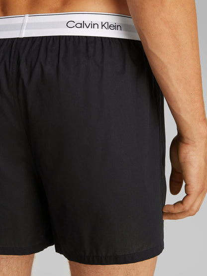 Dsiney Kidz - Calvin Klein Grey/White/Cream Icon Cotton Stretch 3 Pack Woven Boxers image 5