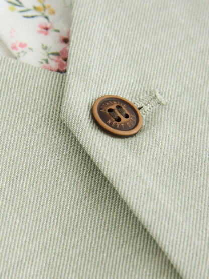 Sage Green Waistcoat, Shirt, Shorts & Tie Set (3mths-9yrs) image 7