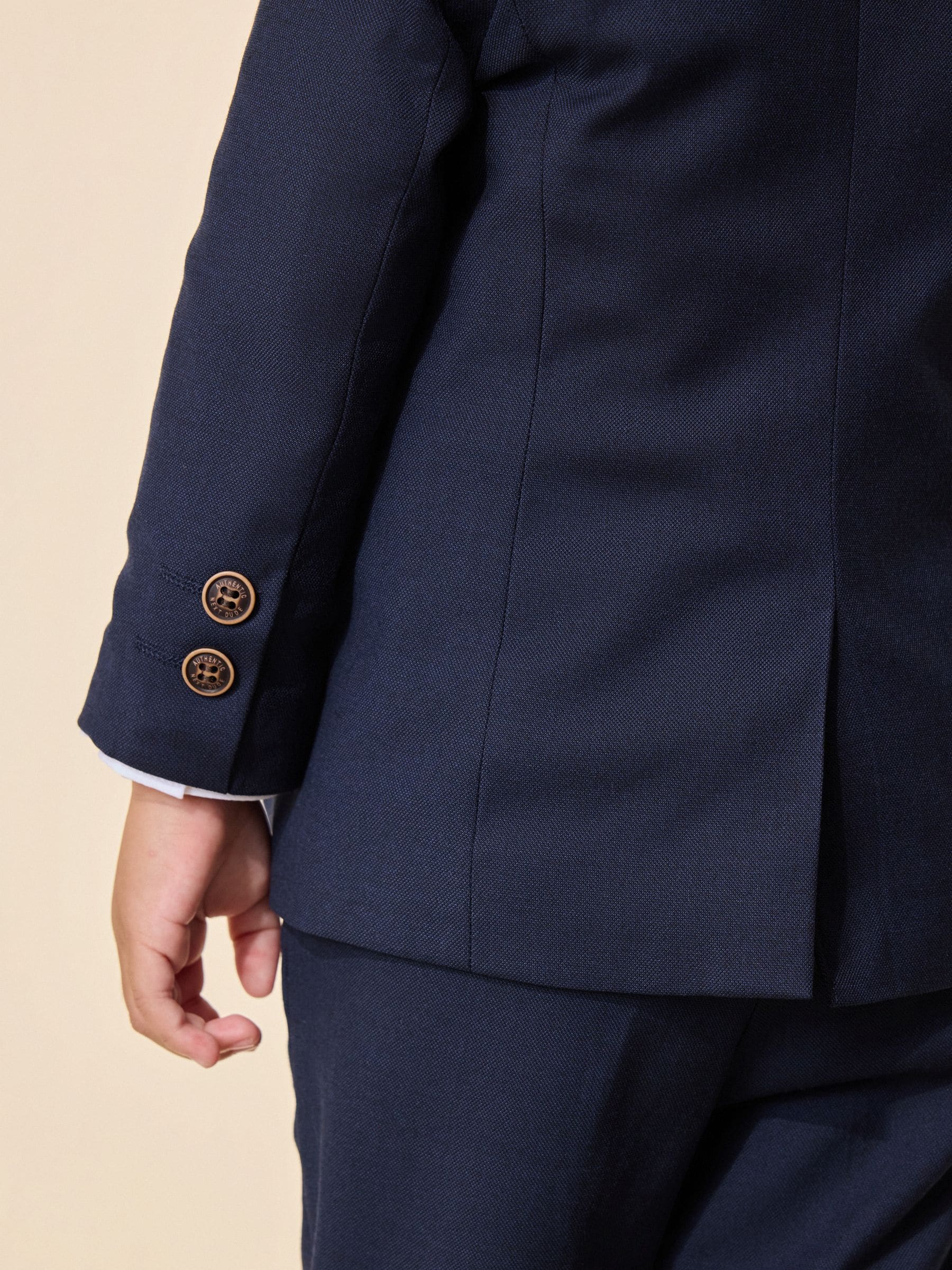 Navy Blazer Shirt Trousers and Bow Tie Set (3mths-9yrs) image 4