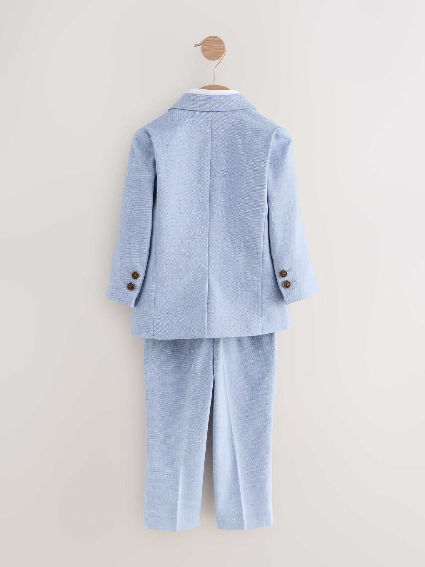 Blue Blazer Shirt Trousers and Bow Tie Set (3mths-9yrs) image 6