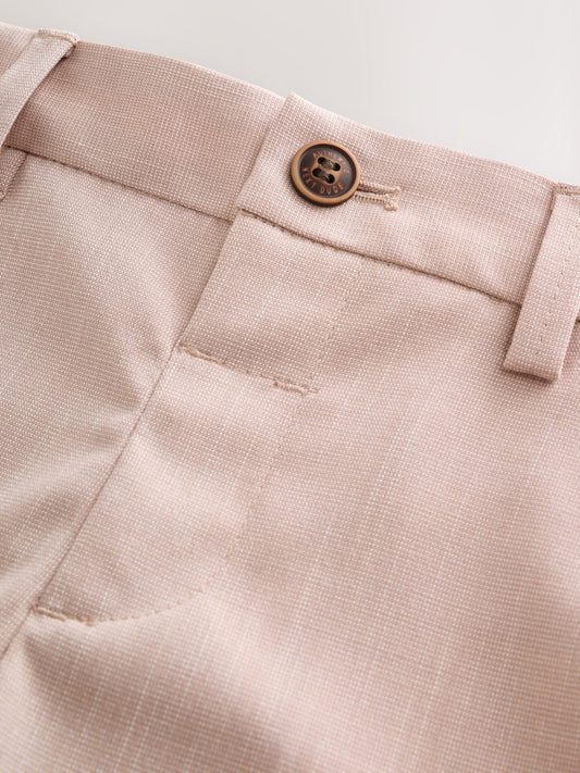 Pink Blazer Shirt Trousers and Bow Tie Set (3mths-9yrs) image 3