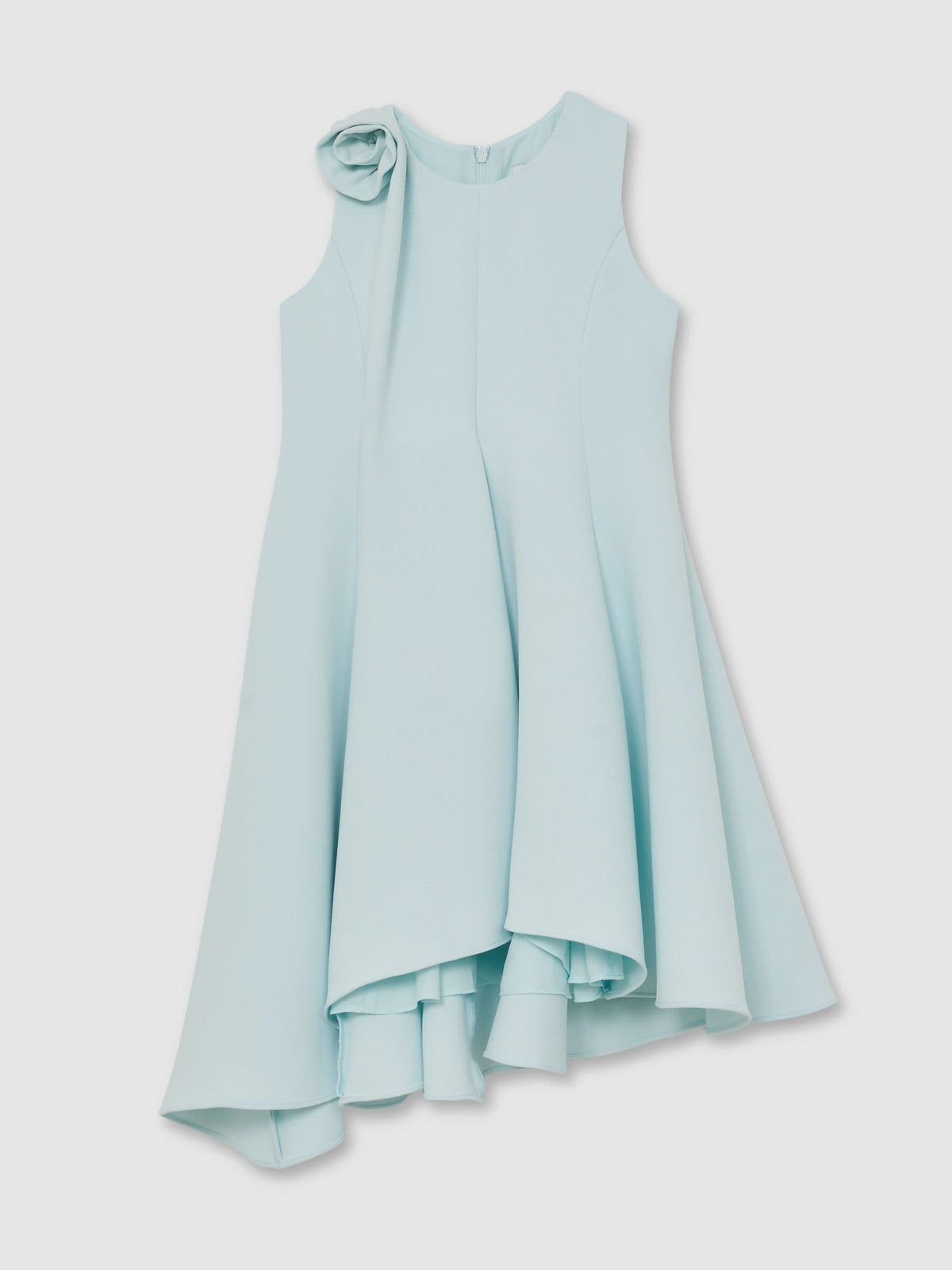 Reiss Blue Florie 4-9 yrs Flower-Detail Fit-And-Flare Dress - image 2