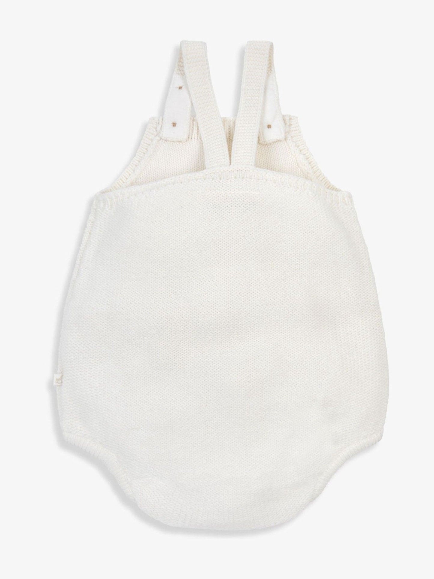 The Little Tailor White Baby Stylish Knitted 100% Cotton Romper image 5