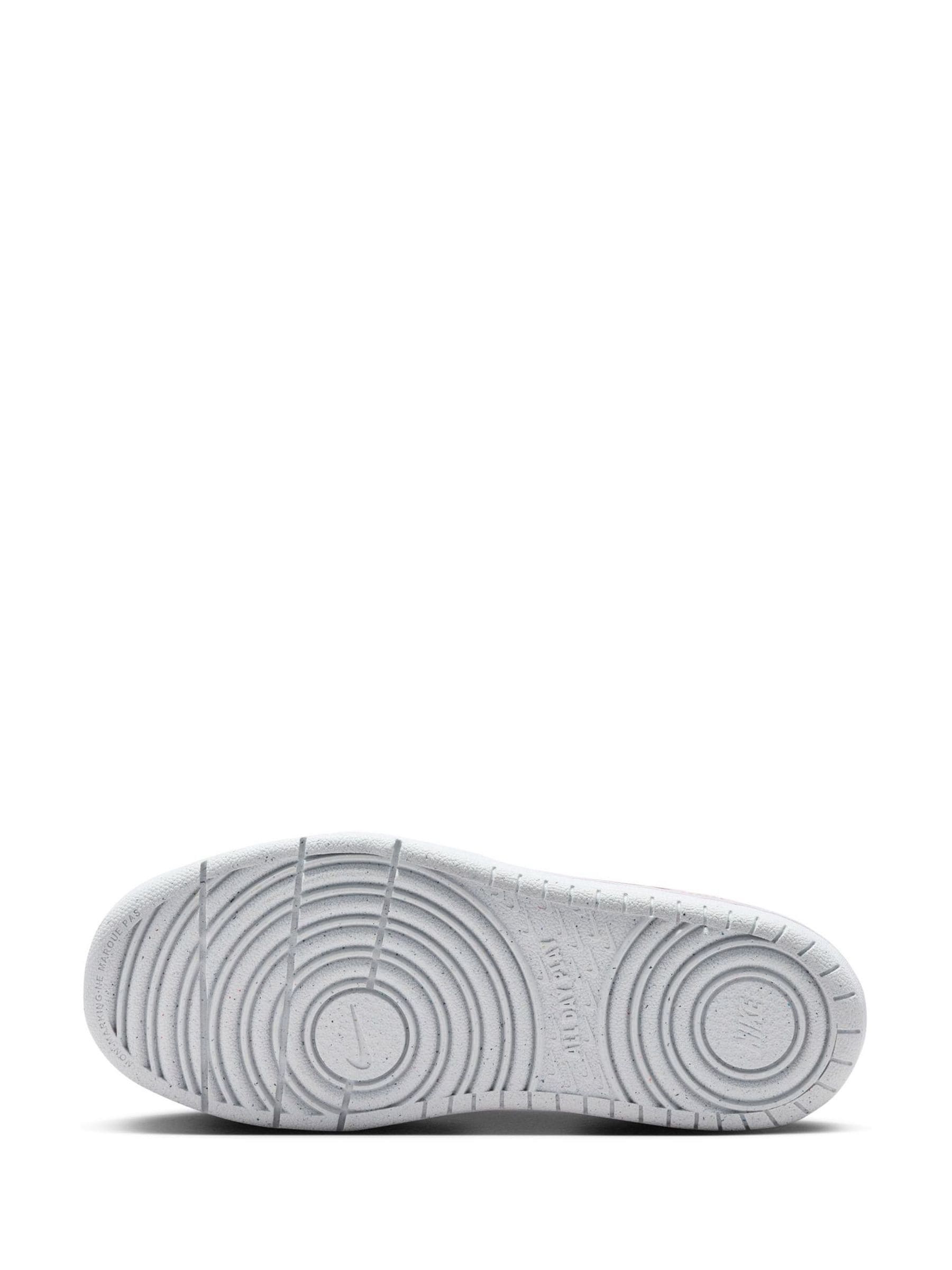 Nike Pink Beet Junior Court Borough Low Recraft Trainers image 8