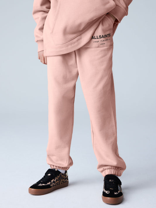 smALLSAINTS Mid Pink Underground Cuffed Relaxed Sweatpants - image 1