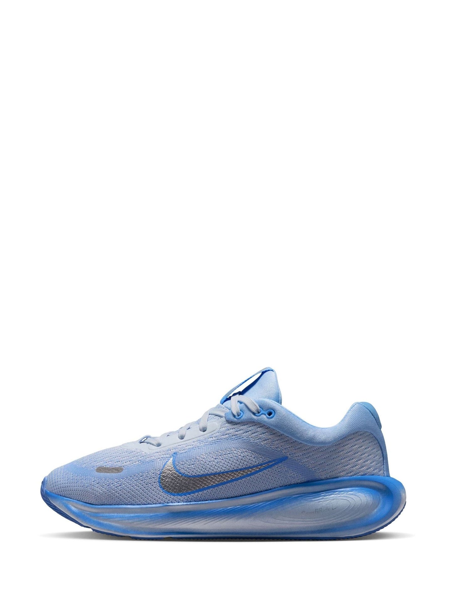 Nike Grey Silver Youth Stellar Ride Trainers image 4