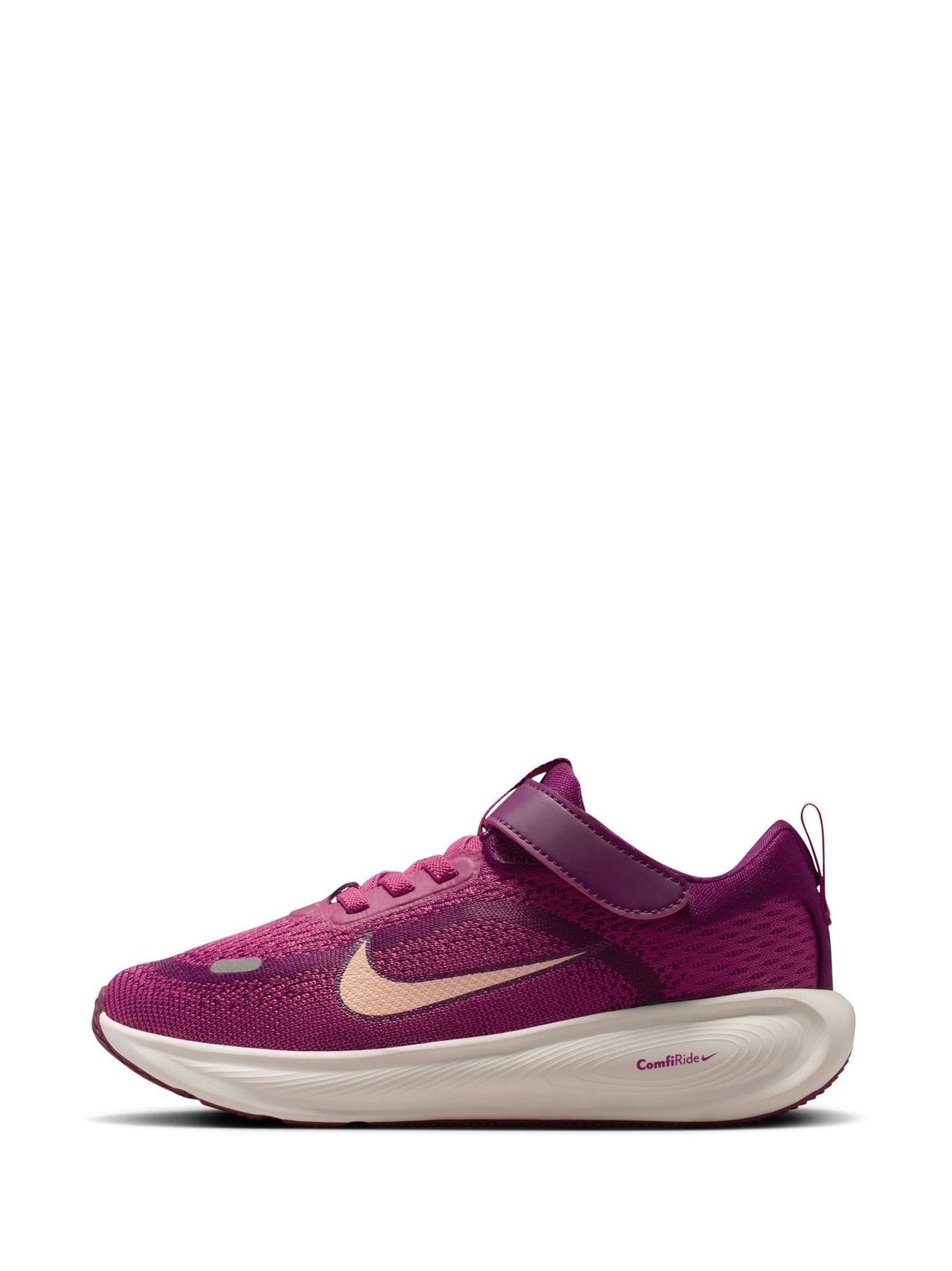 Nike Pink Beet and Bordeaux Red Junior Stellar Ride Trainers image 3