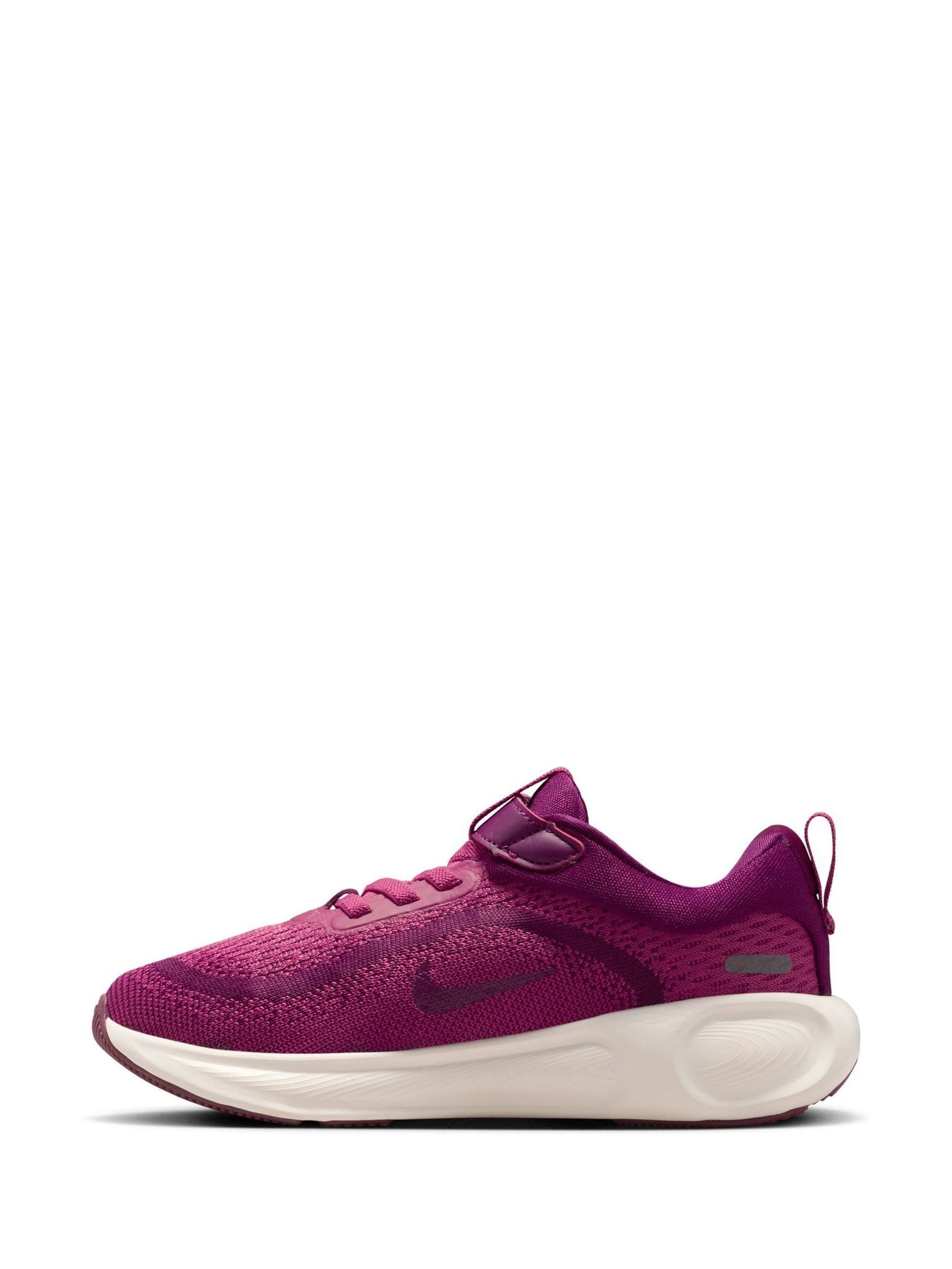 Nike Pink Beet and Bordeaux Red Junior Stellar Ride Trainers image 4
