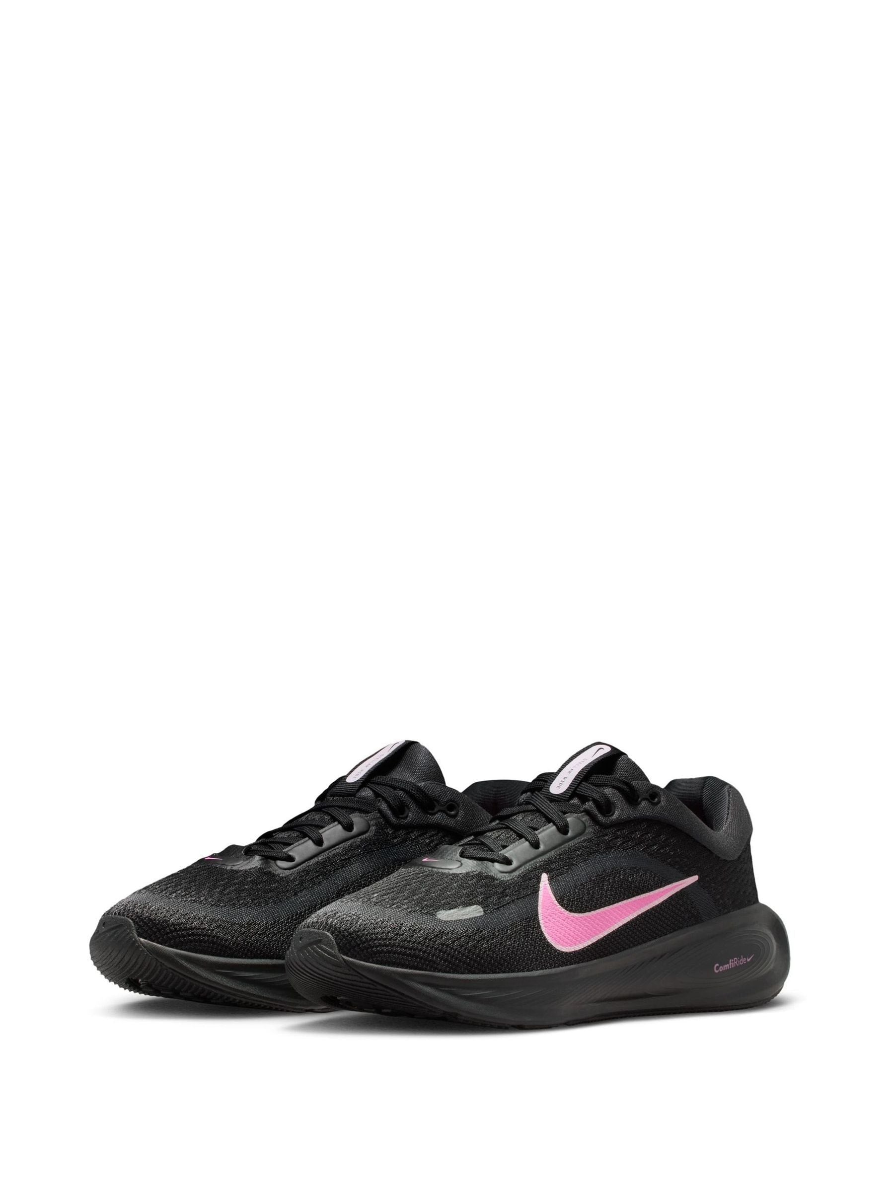 Nike Black/Light Pink Youth Stellar Ride Trainers image 3
