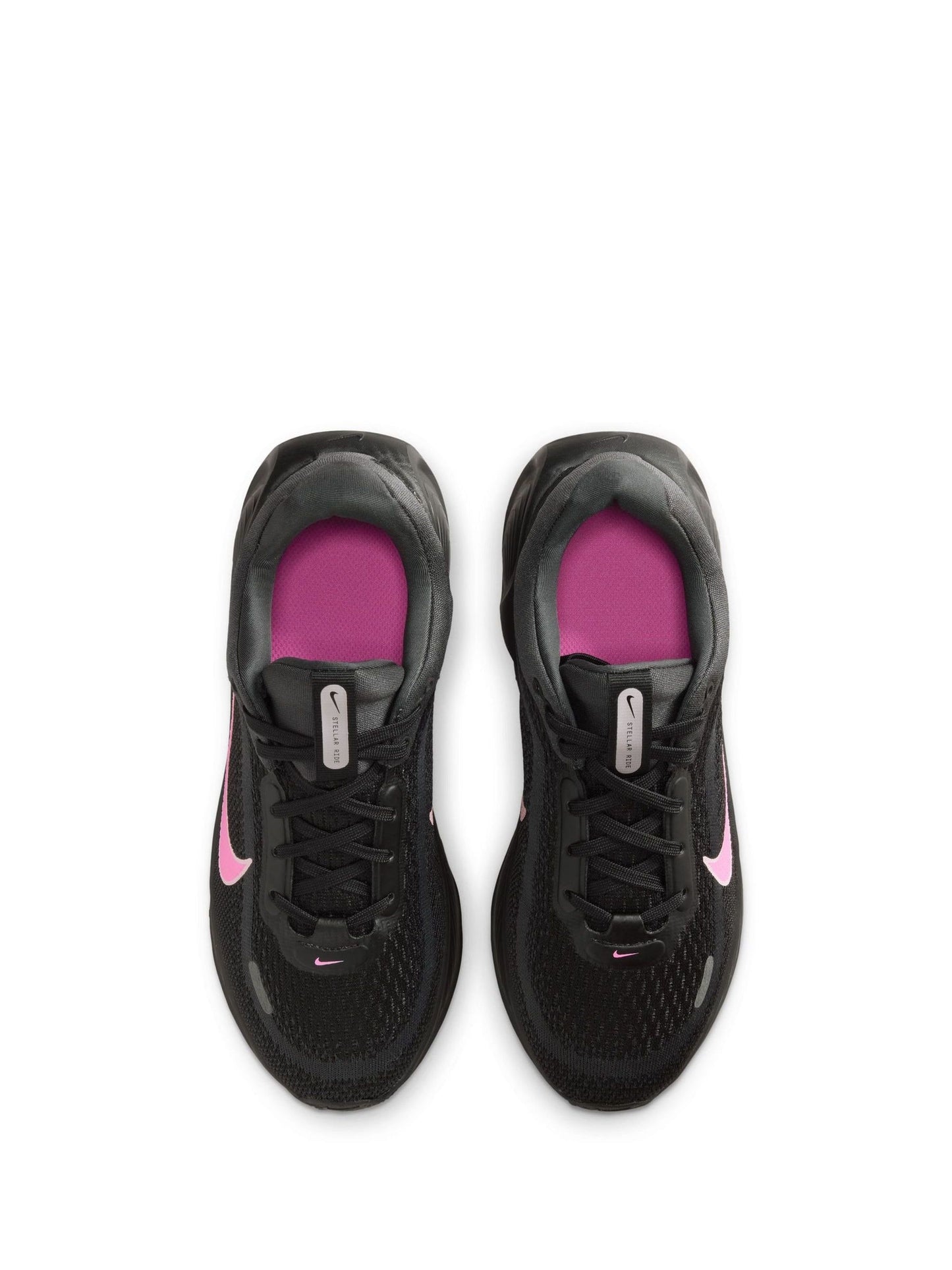 Nike Black/Light Pink Youth Stellar Ride Trainers image 4