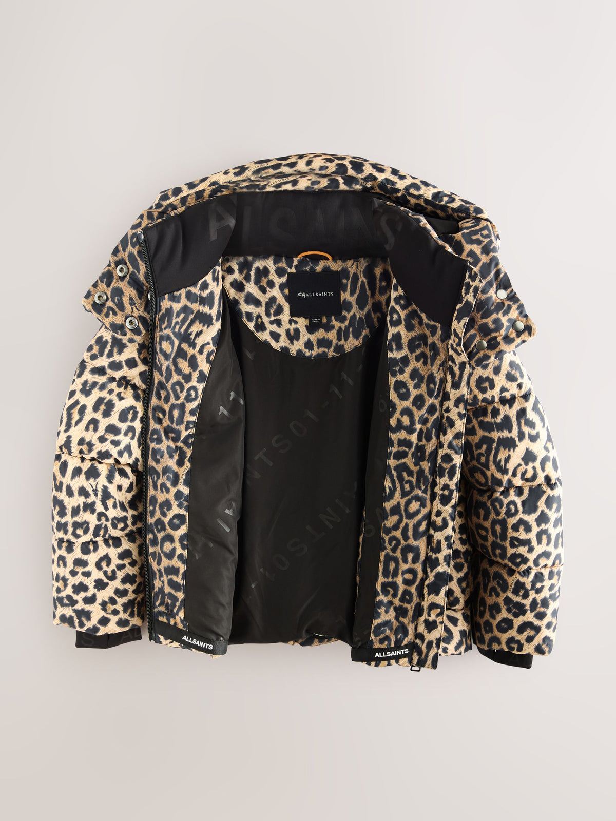 smALLSAINTS Leopard Underground Padded Coat - image 11