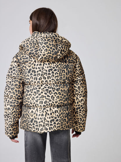 smALLSAINTS Leopard Underground Padded Coat - image 2