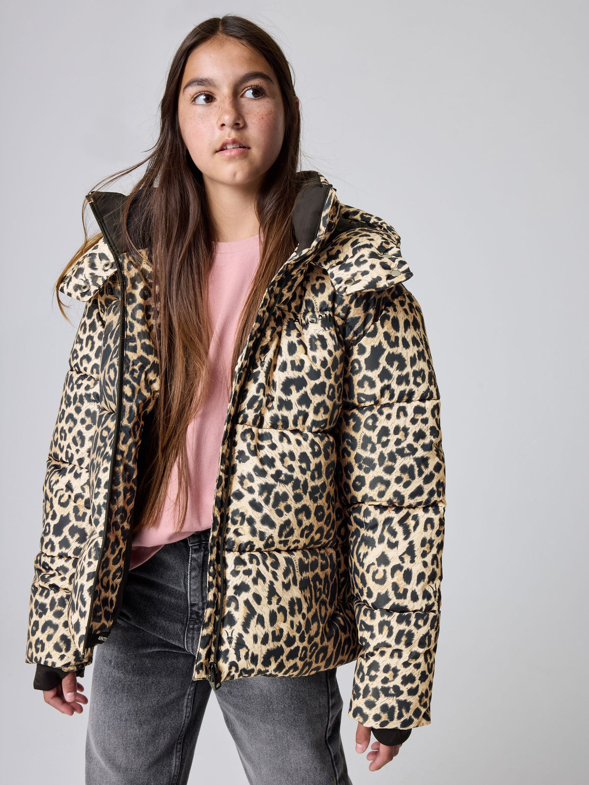 smALLSAINTS Leopard Underground Padded Coat - image 4