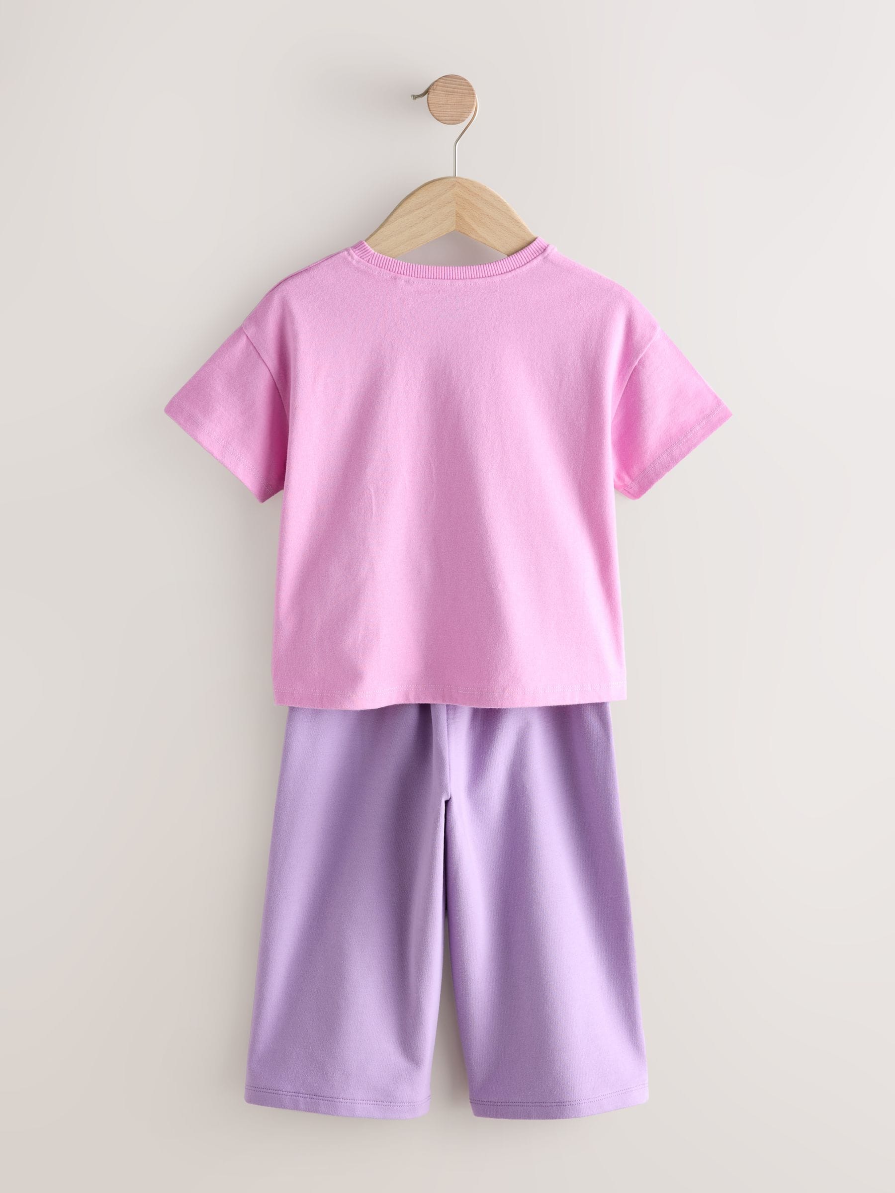 Green/Pink Top & Trousers Set 2 Pack (3mths-7yrs) image 10
