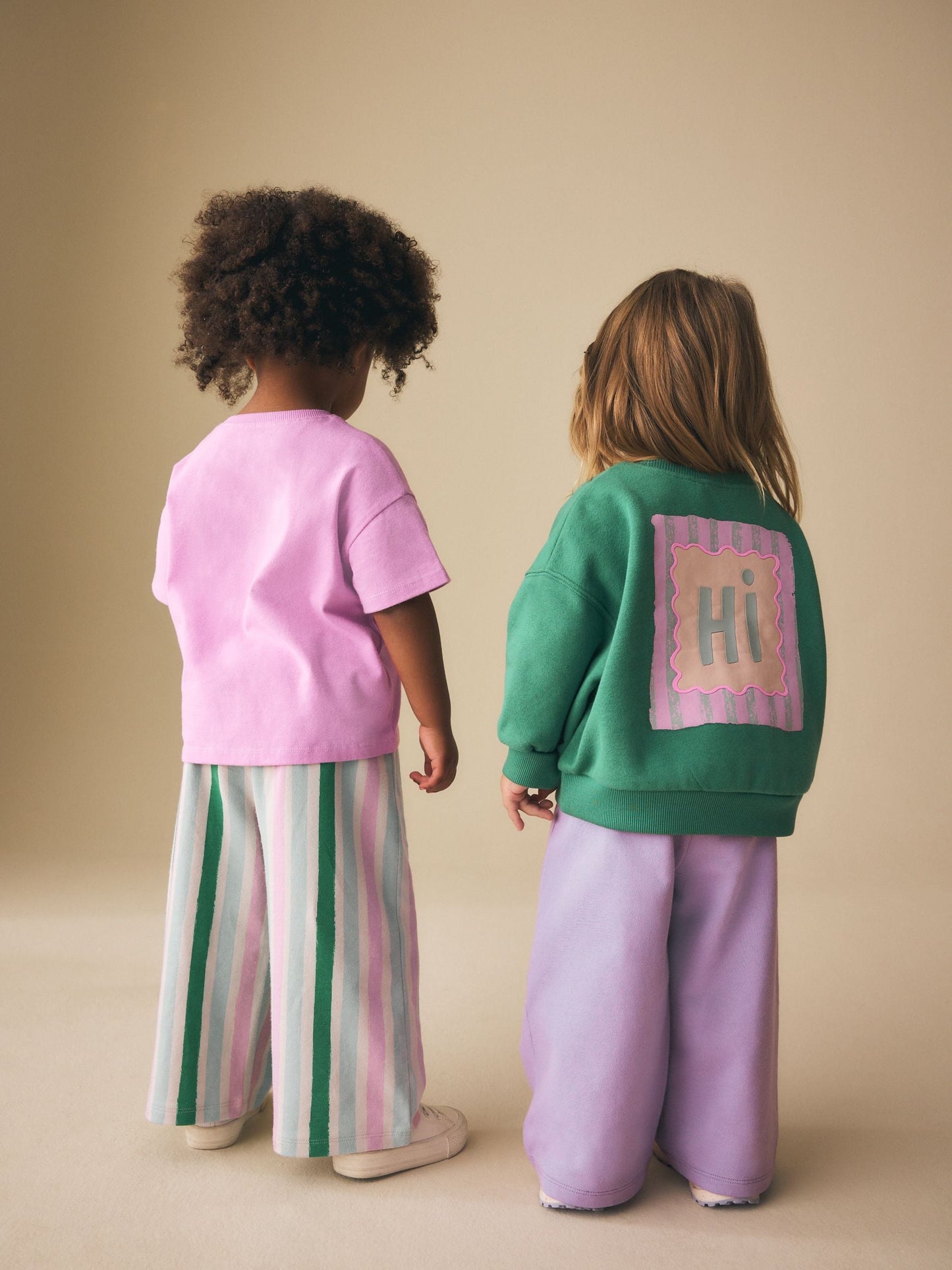 Green/Pink Top & Trousers Set 2 Pack (3mths-7yrs) image 3