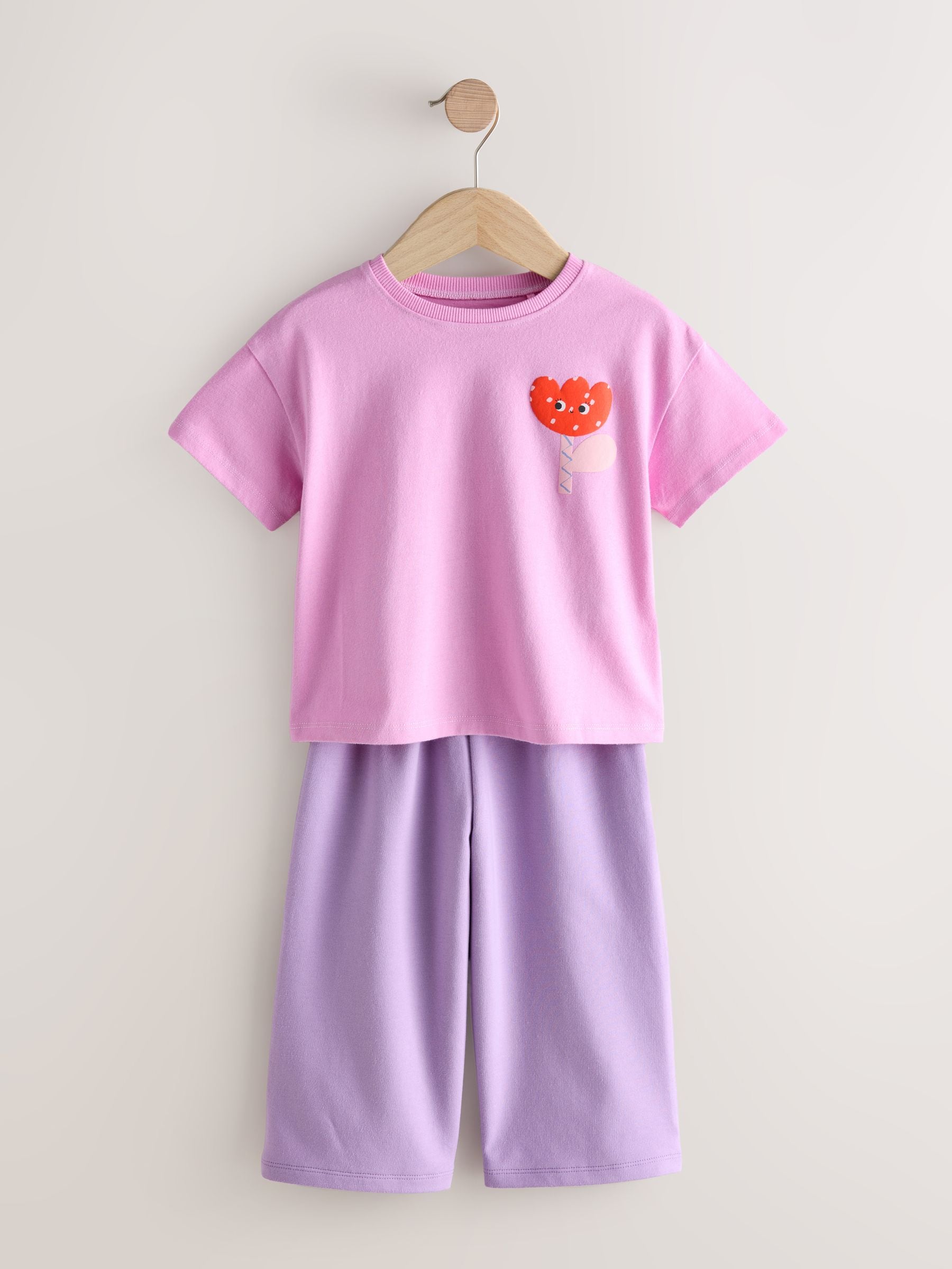 Green/Pink Top & Trousers Set 2 Pack (3mths-7yrs) image 6